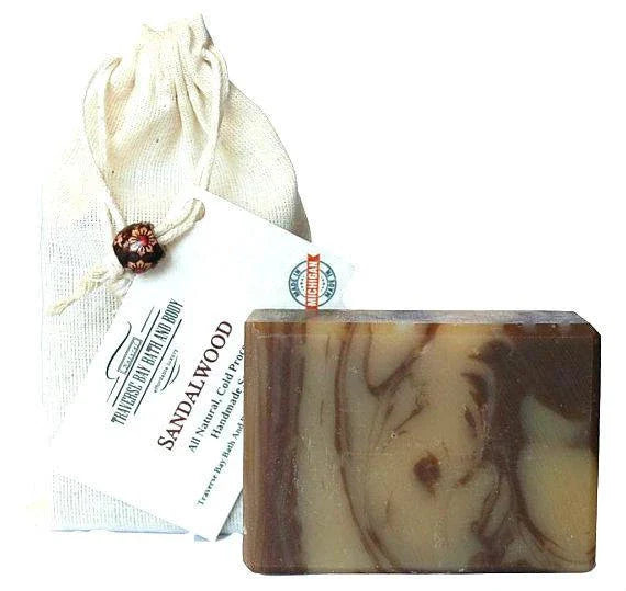 Sandalwood Handmade Bar Soap - Large